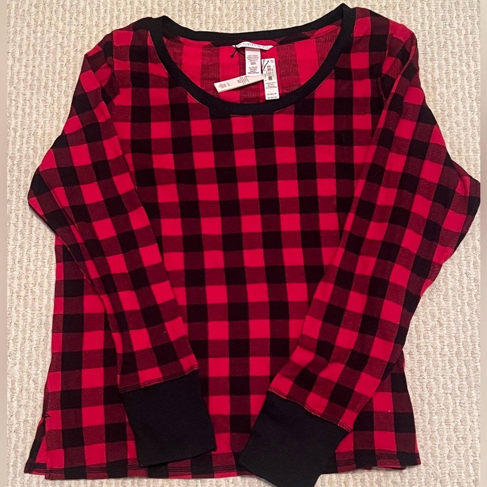 NWT Victoria’s Secret Pajama Top Size XL